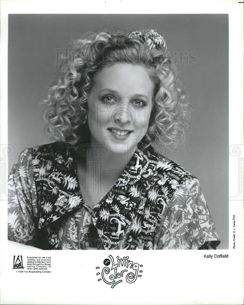 1990 Press Photo kelly coffield park, actress, tv - Historic Images