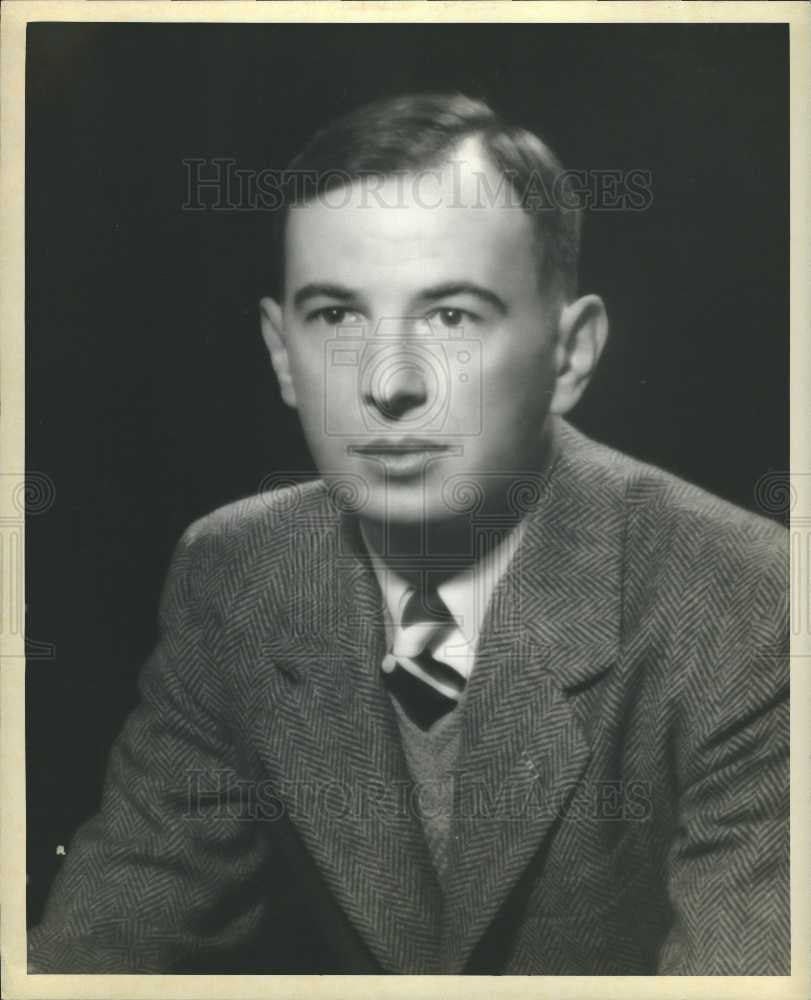 1963 Press Photo Vern Sneider American novelist - Historic Images