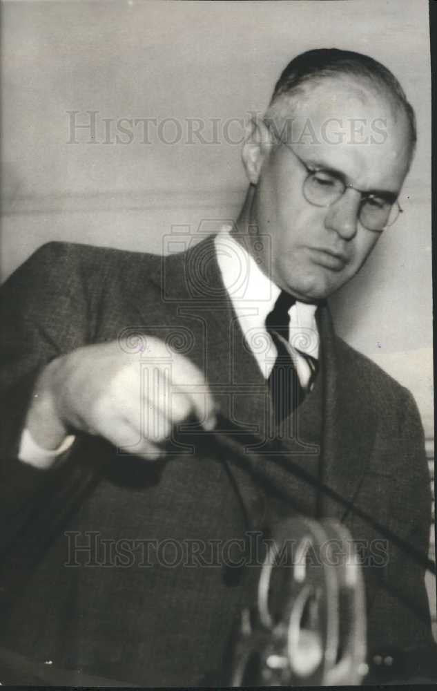1939 Press Photo Carl Snavely Cornell University Coach - Historic Images