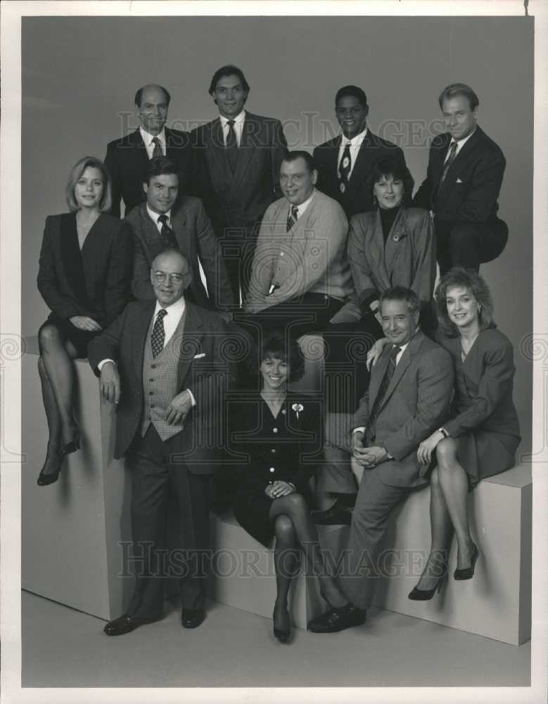 1988 Press Photo l.a. law, tv, nbc, network, lawyer - Historic Images
