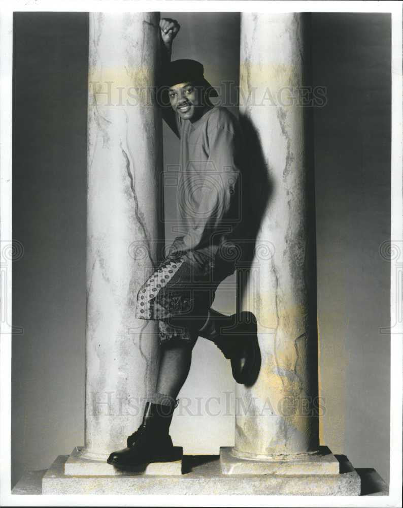 1993 Press Photo Will Smith  &quot;Fresh Prince Of Bel-Air&quot; - Historic Images