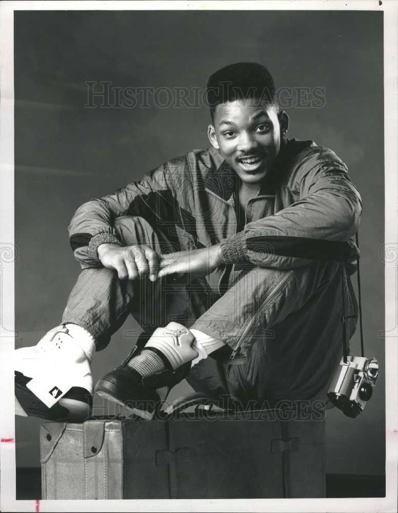 1990 Press Photo Will Smith American Actor Producer - Historic Images