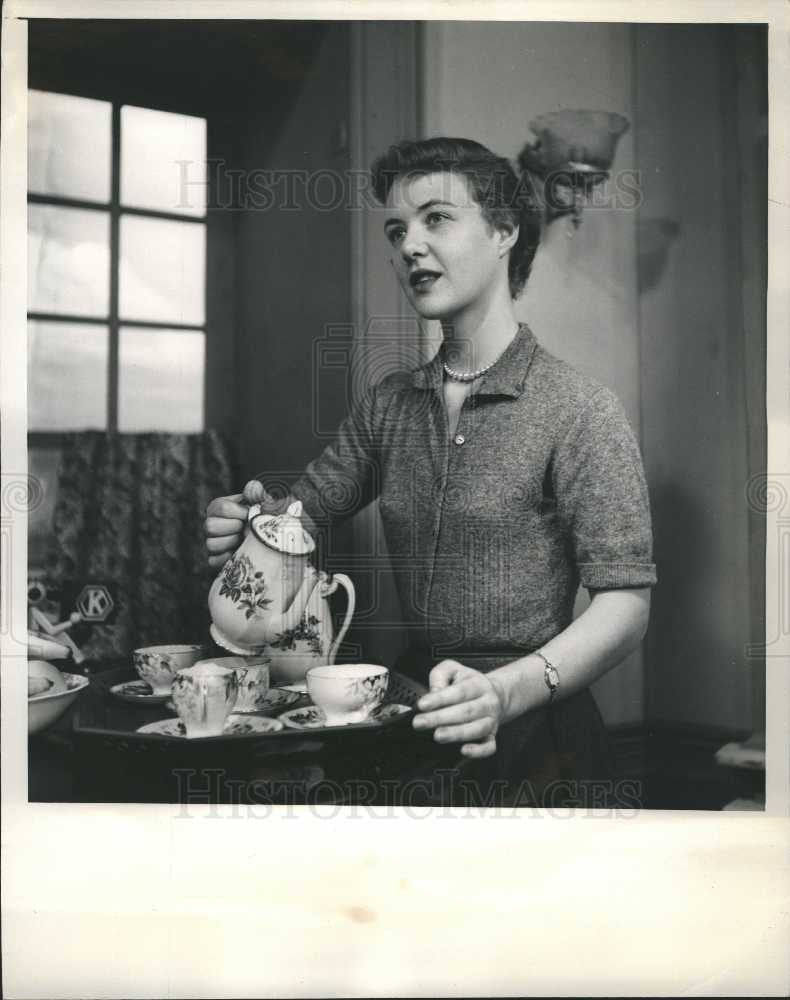 1954 Press Photo Split-Level - Historic Images