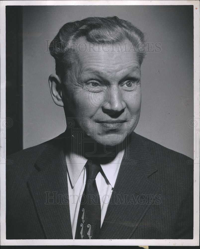 1955 Press Photo Judge Ned Smith circuit court - Historic Images
