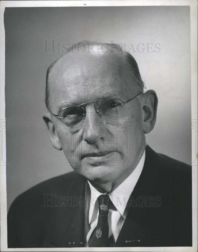 1957 Press Photo Talbot Smith Supreme Court Justice - Historic Images