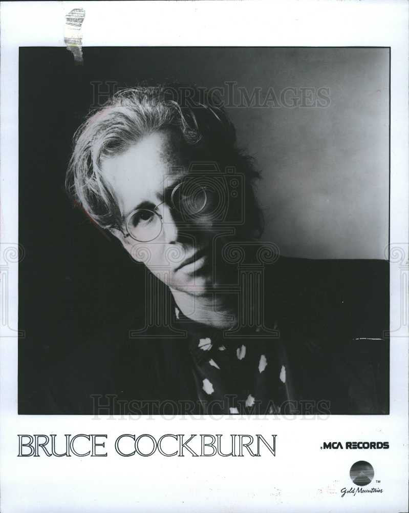 1988 Press Photo Bruce Cockburn - Historic Images