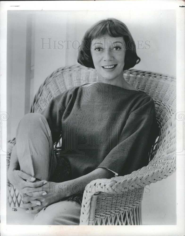 1981 Press Photo Imogene coca American comic actress - Historic Images