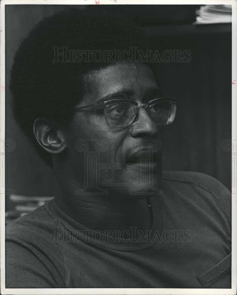 1970 Press Photo Ken Cockrel Detroit mayor politician - Historic Images