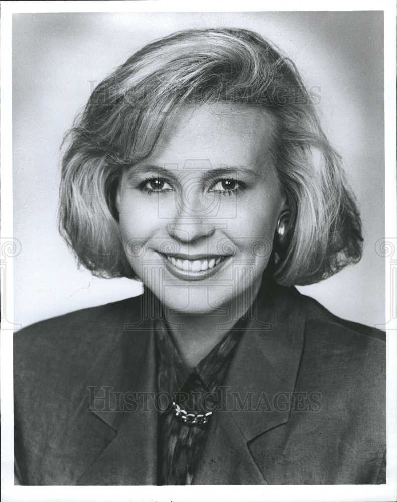 1985 Press Photo shelle smith reporter - Historic Images