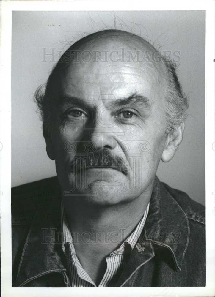 1990 Press Photo Russ Smith Wayne State theatre - Historic Images