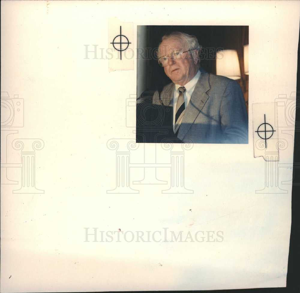 1989 Press Photo roger chairman general-motors corpn - Historic Images