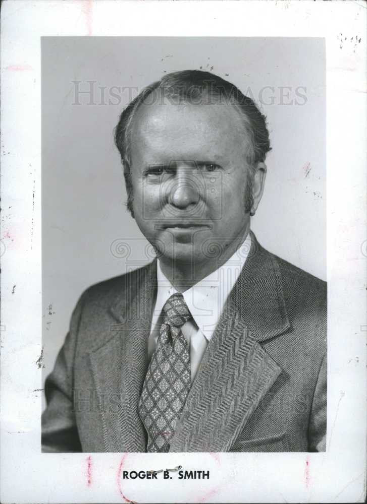 1981 Press Photo roger chairman general-motors corpn - Historic Images