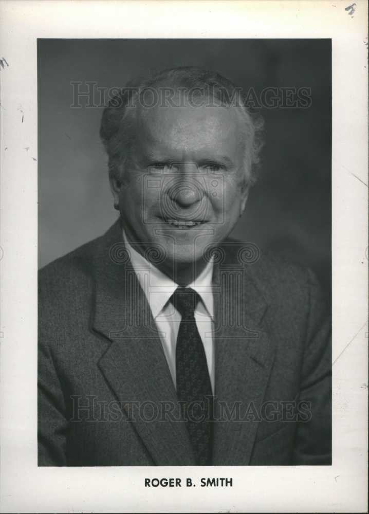 1990 Press Photo Roger B. Smith - Historic Images