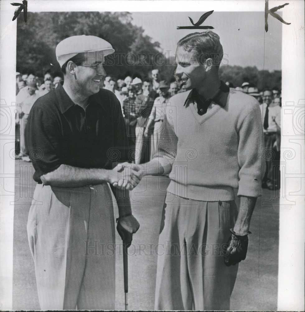 1949 Press Photo amateur golfer Charley Coe King - Historic Images