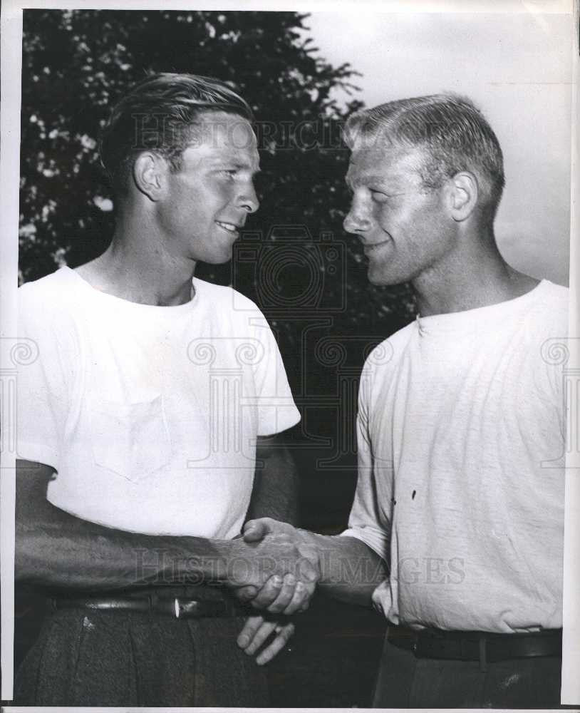 1947 Press Photo Charley Coz - Historic Images