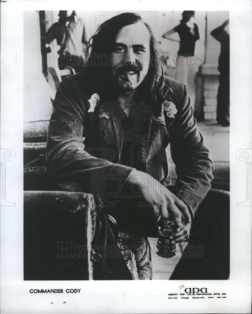 Press Photo Commander Cody - Historic Images