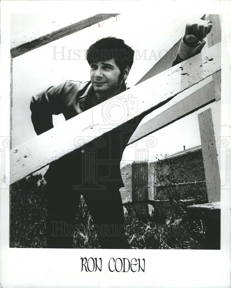 1970 Press Photo RON CODEN Actor - Historic Images
