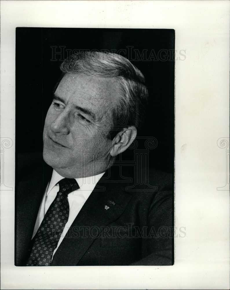 1983 Press Photo Reverend Jerry Falwell - Historic Images