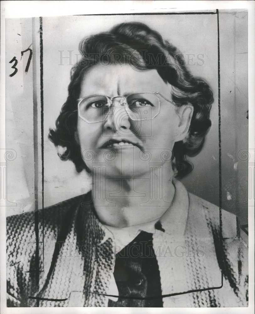Press Photo Edna Woodcock Ford Swindle - Historic Images