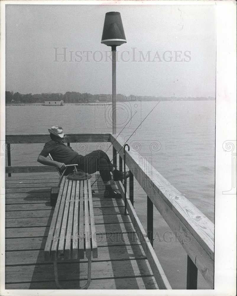 1979 Press Photo Fishing - Historic Images