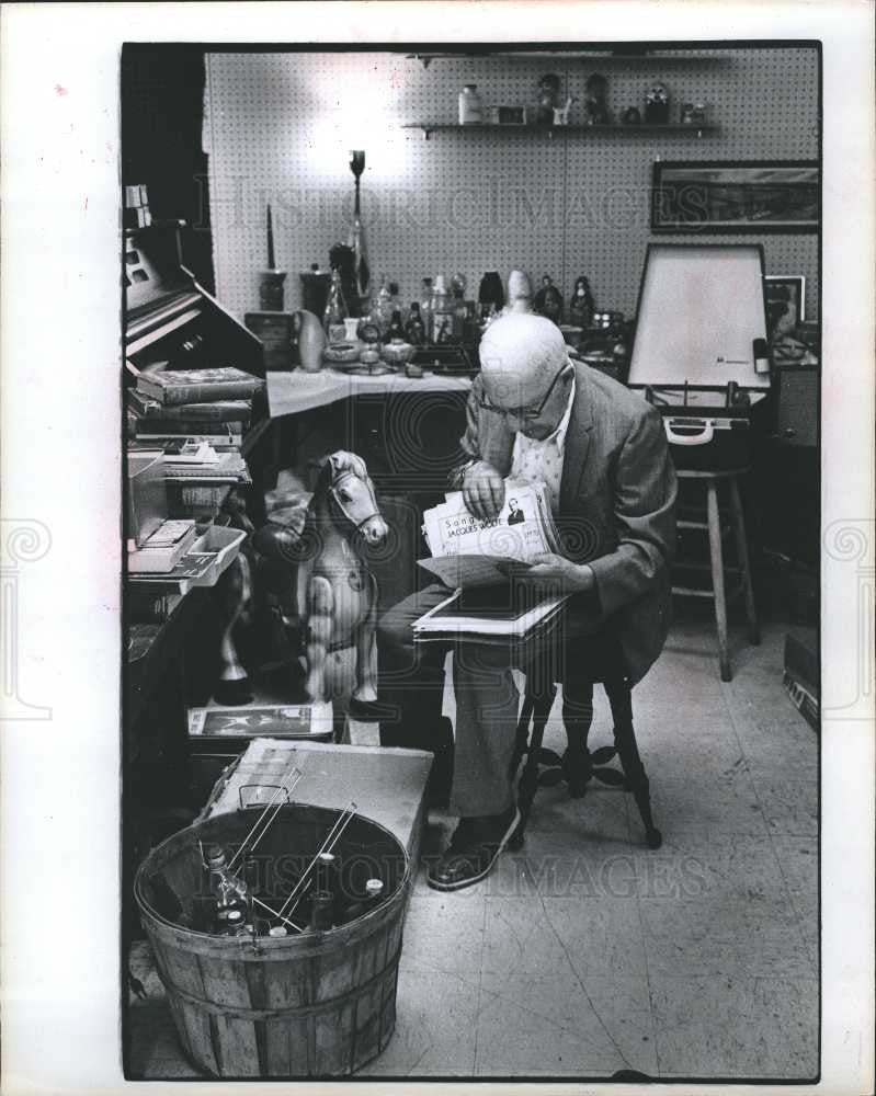 1977 Press Photo Jimmy Dell - Historic Images