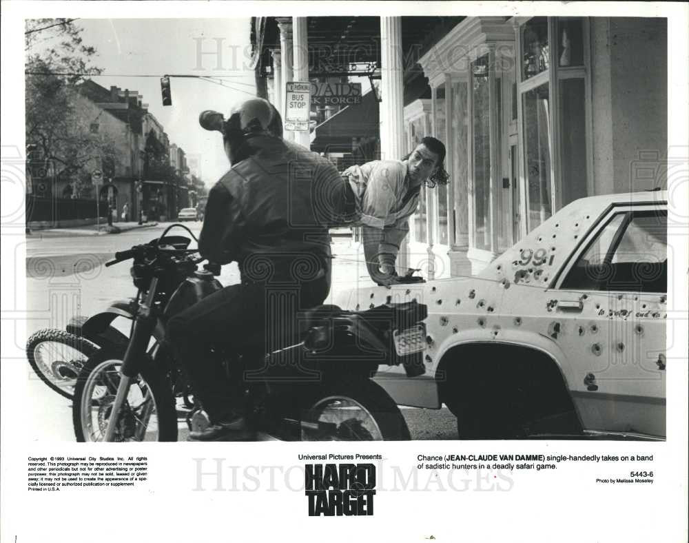 1993 Press Photo Jean-Claude Van Damme - Historic Images