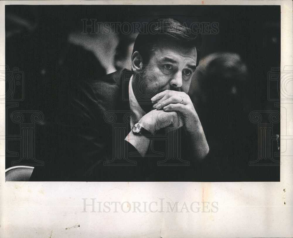 1970 Press Photo basketball coach Bill Van Breda Kolff - Historic Images