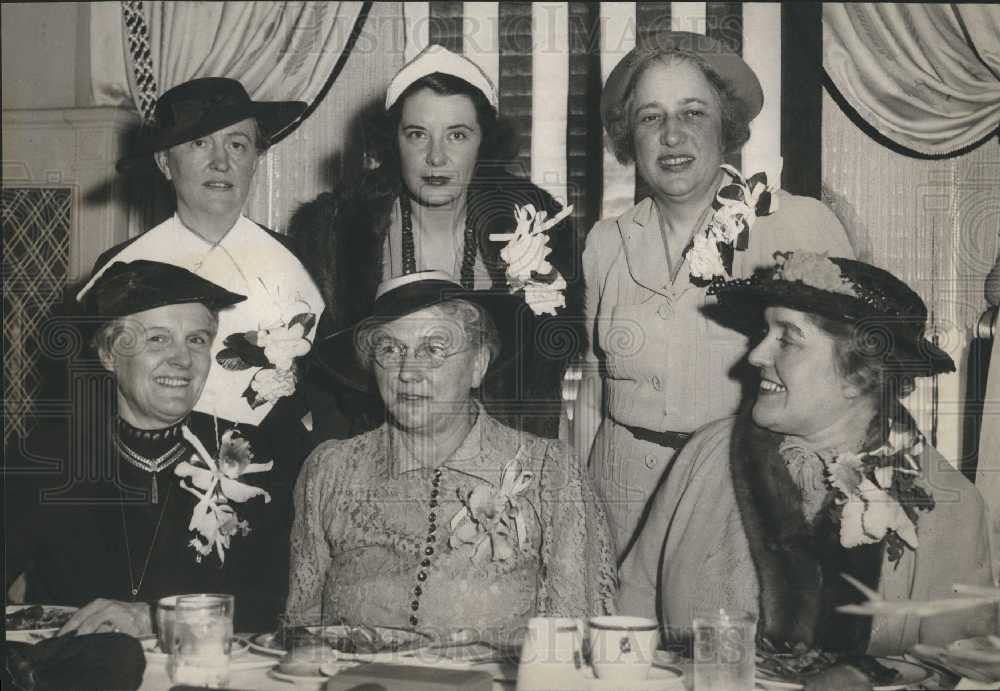 1937 Press Photo michigan democratic women democrat - Historic Images