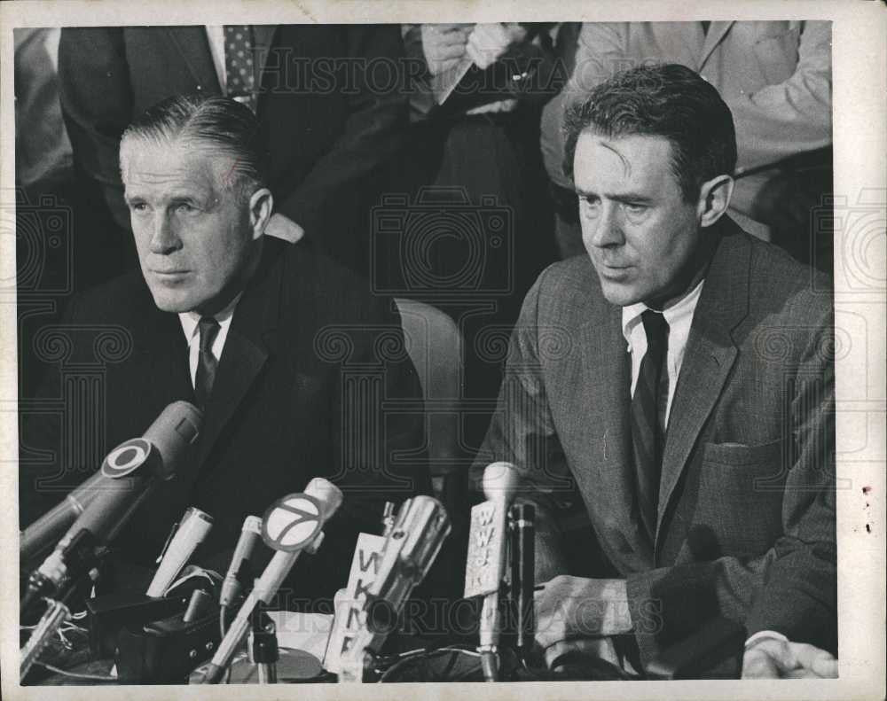 1967 Press Photo Cyrus Vance Deputy Secretary Defense - Historic Images