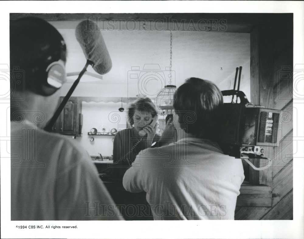 1994 Press Photo Kristin Coalter, runaway, CBS document - Historic Images