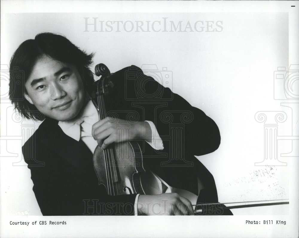 1989 Press Photo Cho-Liang Lin, Violinist - Historic Images
