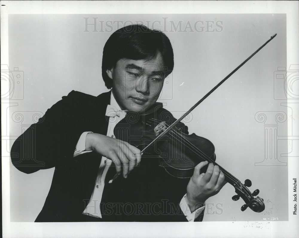 1989 Press Photo Cho-Liang Lin Violinist - Historic Images