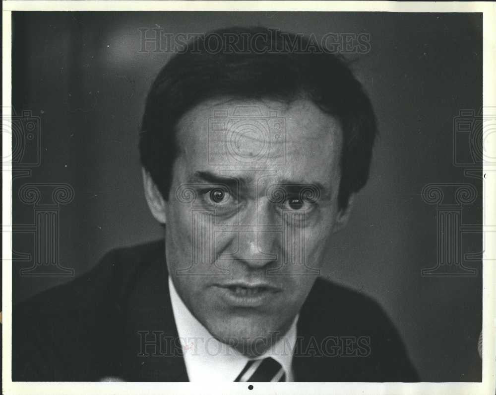 1989 Press Photo Economics, lawrence chimerine, WEPA - Historic Images
