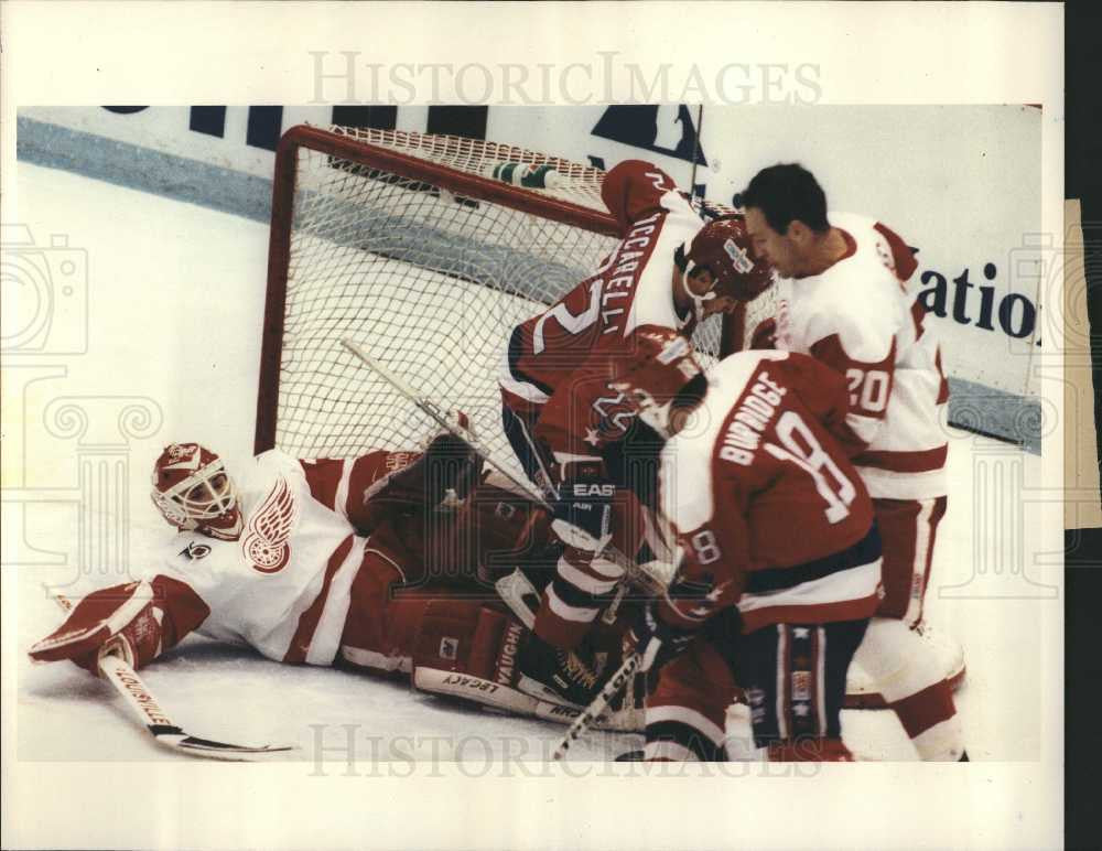 1991 Press Photo Ciccarelli scored moments later. - Historic Images