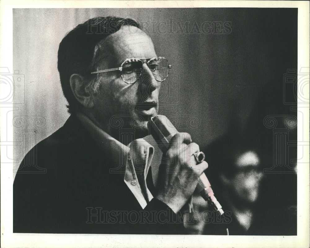 1983 Press Photo David Chertok jazz film collector - Historic Images