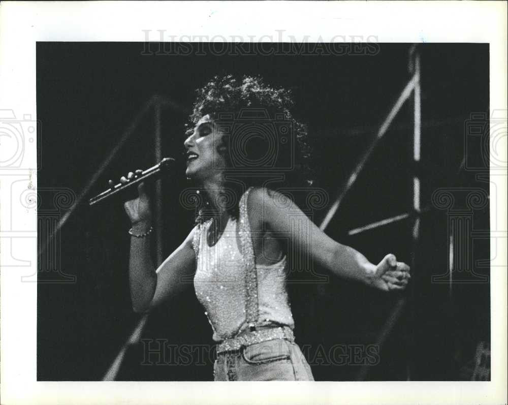 1989 Press Photo Cher Singer Actress Director - Historic Images