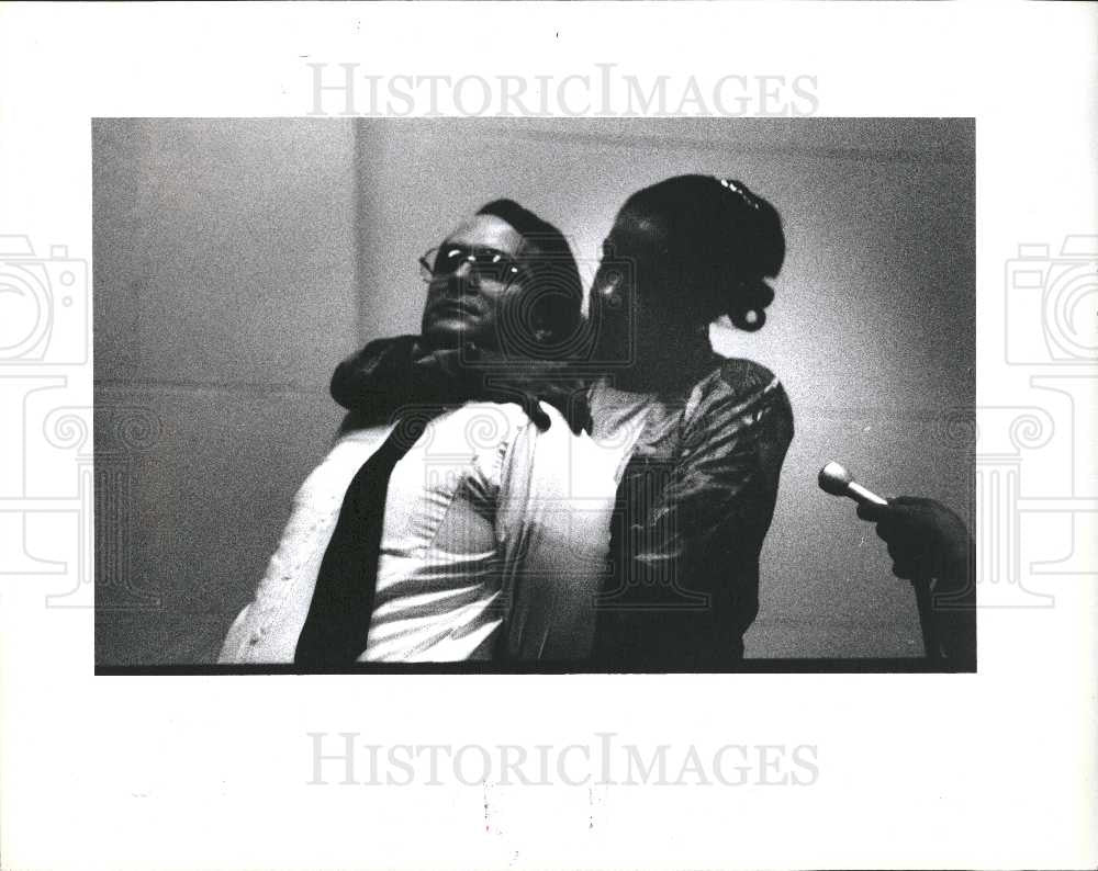 1992 Press Photo Saunders Michael Reynolds - Historic Images