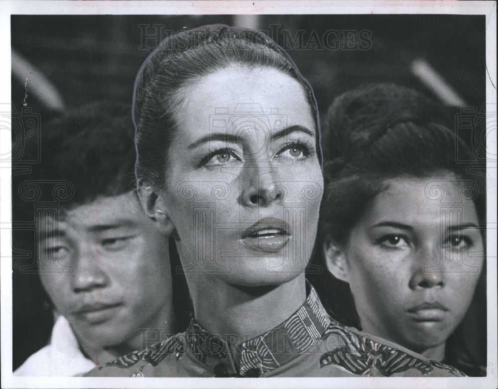 1967 Press Photo Capucine Actress - Historic Images