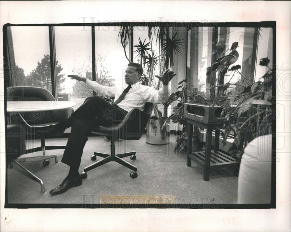 1990 Press Photo Joe Cappy AMC  Vice President - Historic Images