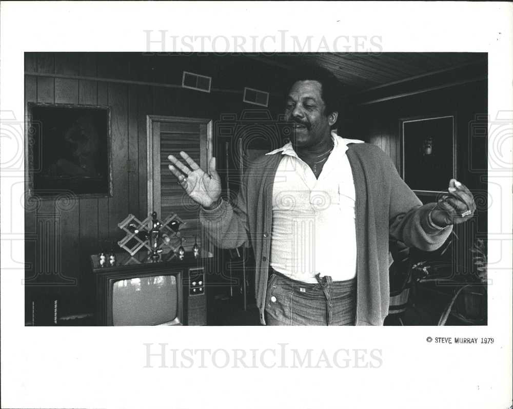1979 Press Photo Doug Clark 1979 - Historic Images