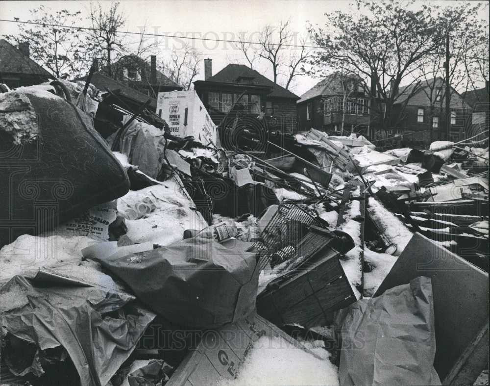 1972 Press Photo garbage - Historic Images