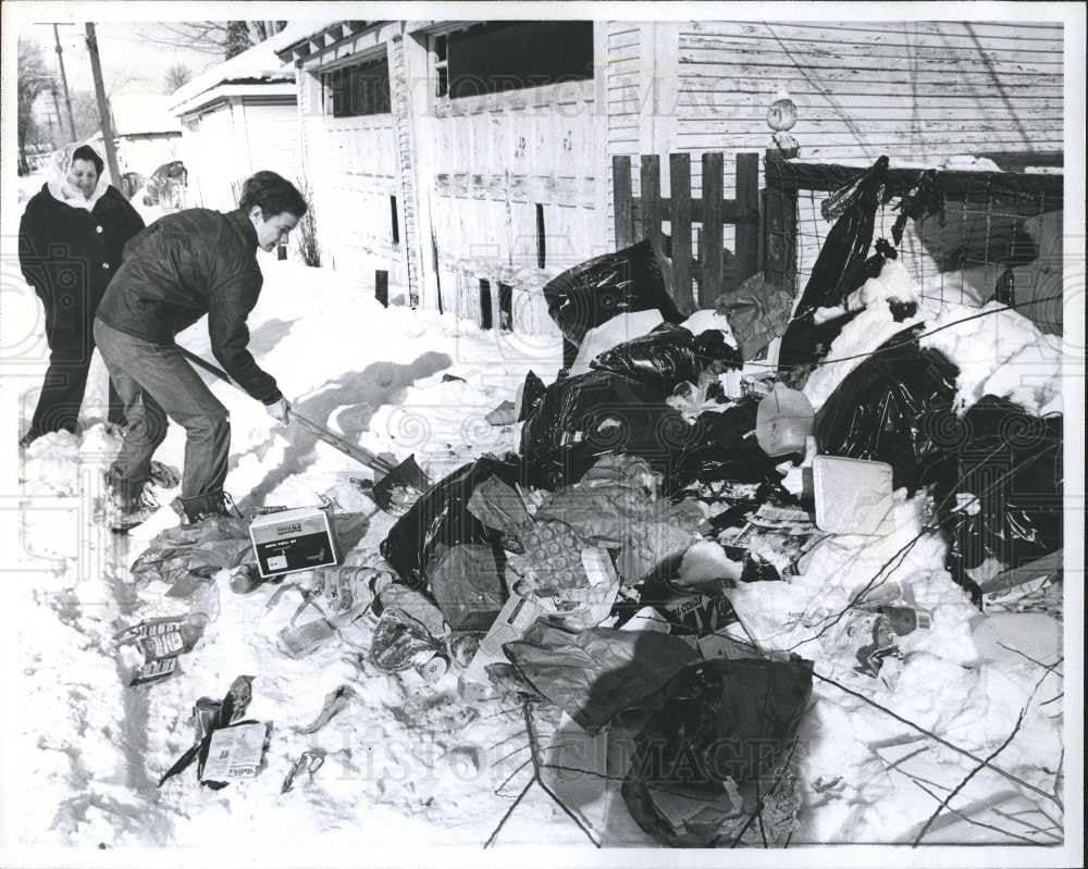 1978 Press Photo Garbage - Historic Images