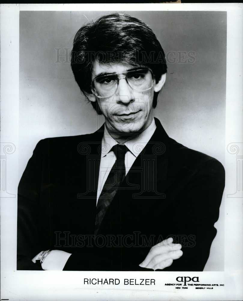 1989 Press Photo Richard Belzer American comedian - Historic Images