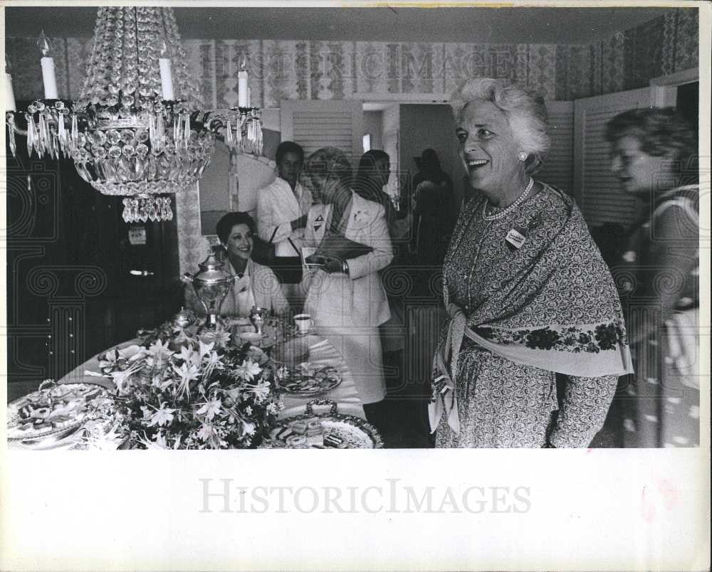 1979 Press Photo Barbara Bush First Lady US - Historic Images