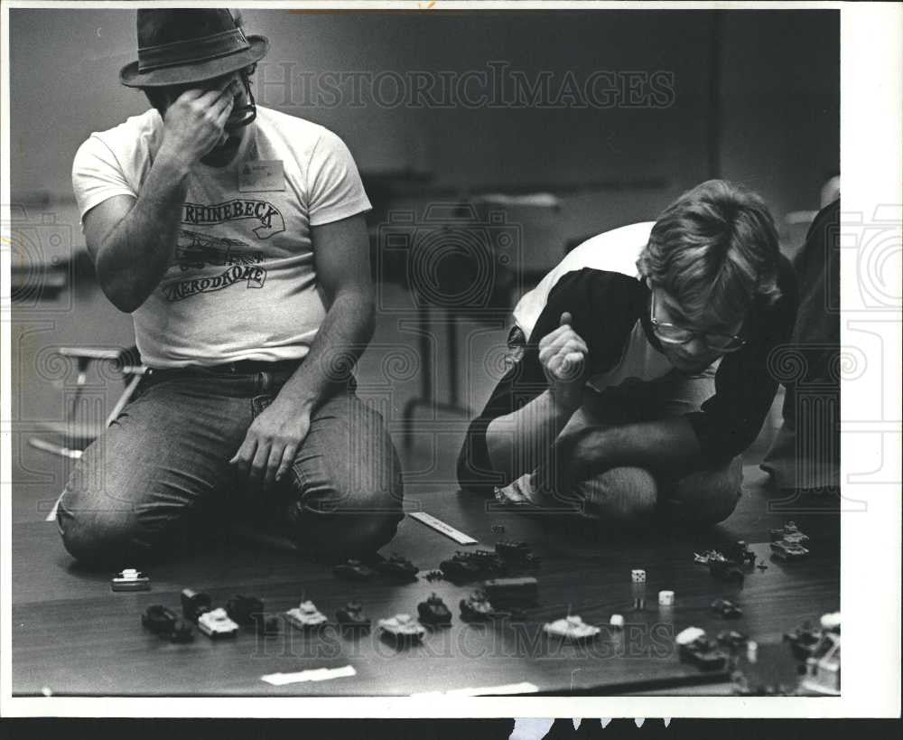 1981 Press Photo Metro Detroit Game - Historic Images