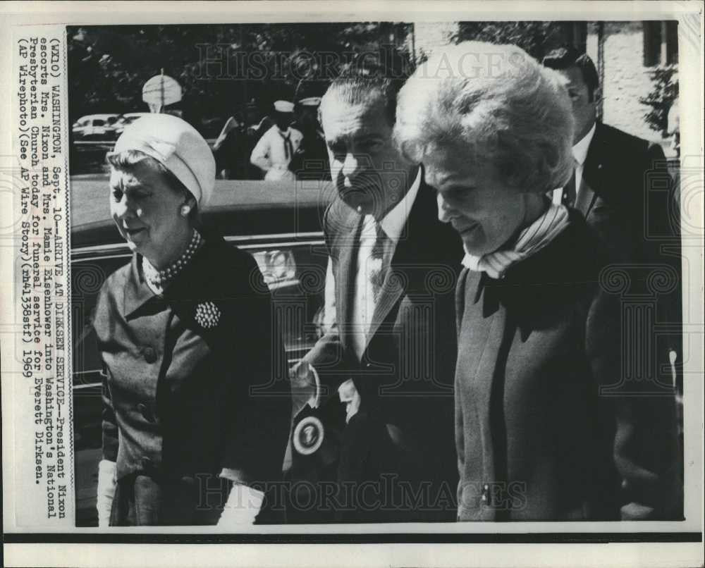 1969 Press Photo President Nixon - Historic Images