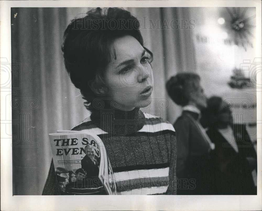 1973 Press Photo Julie Eisenhower - Historic Images