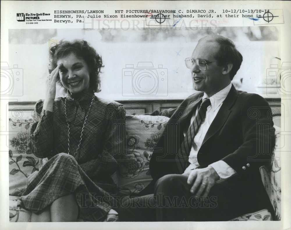 1986 Press Photo David Eisenhower - Historic Images