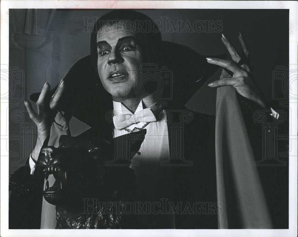 1973 Press Photo Dracula - Historic Images