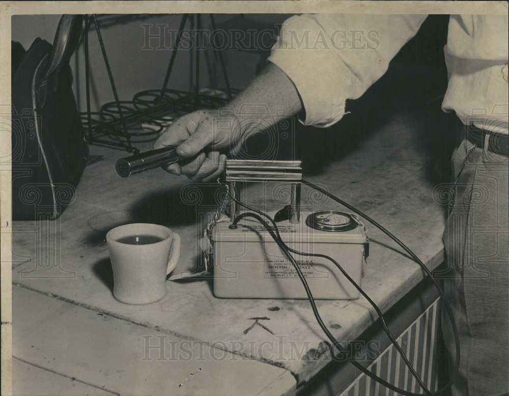 1959 Press Photo Geiger counter - Historic Images